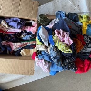 Large lot miscellaneous vintage kids clothing